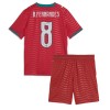 Portugal Bruno Fernandes #8 Hjemmedraktsett Barn VM 2026 Kortermet (+ korte bukser)